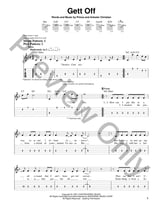 Gett off Guitar and Fretted sheet music cover